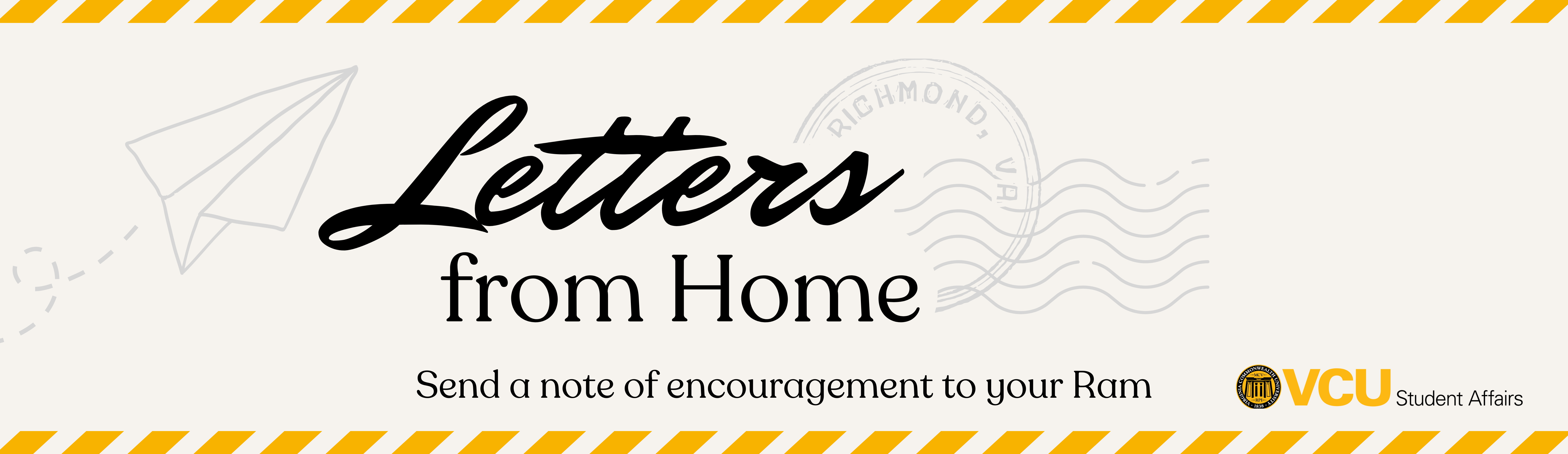 Letters from Home Banner
